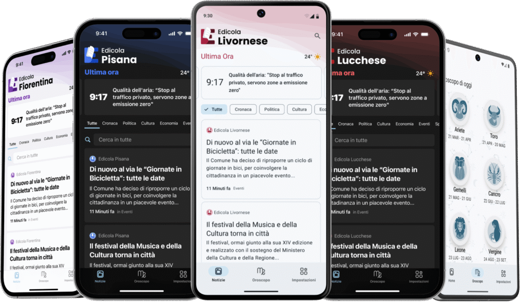 App Edicole su dispositivi iOS e Android