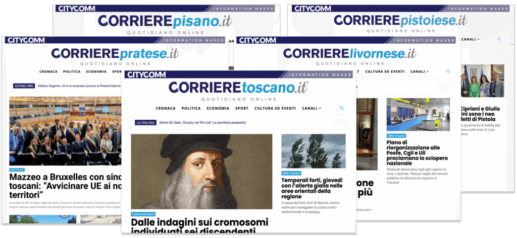 Corrieri del Gruppo Editoriale Corriere Toscano