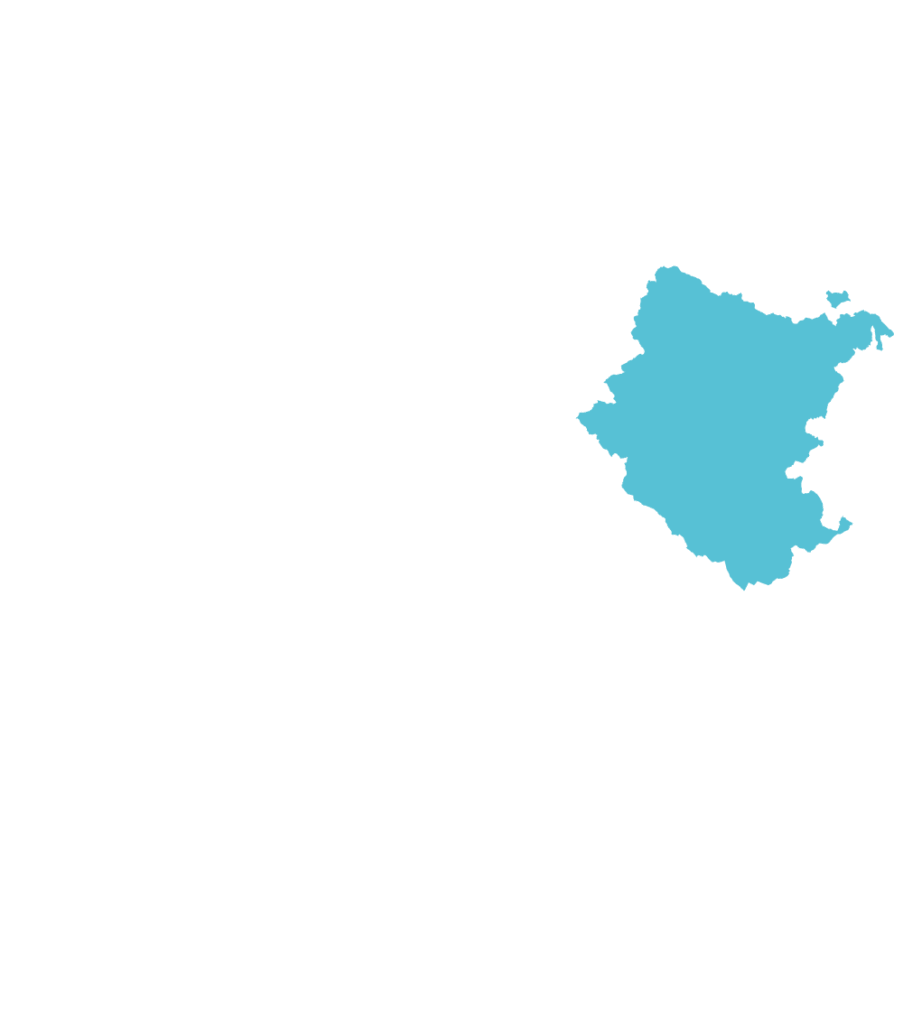 Mappa provincia di Arezzo